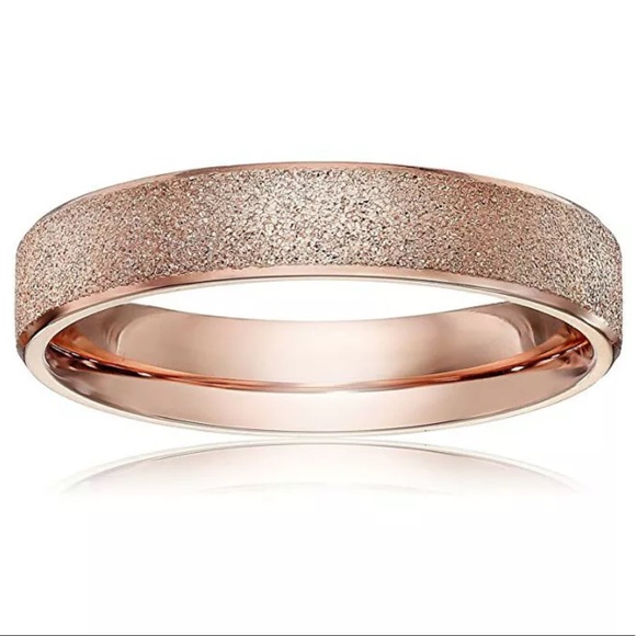 Jewelry - Frosted Stainless Steel Band (T24)